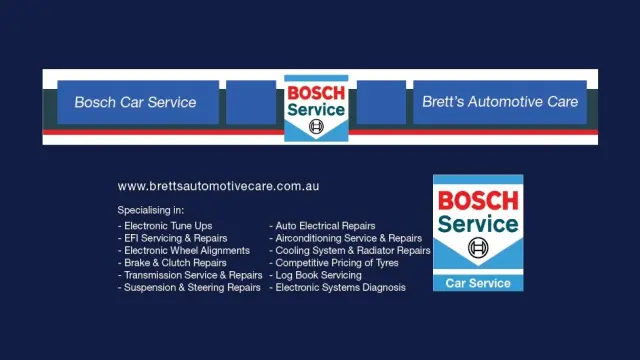 List of car services at Bosch Car Service Arana Hills