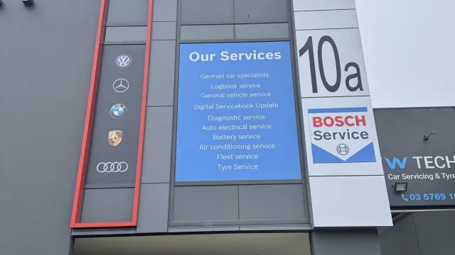 More Than Just a Bosch Car Service workshop: It's VW Tech!
