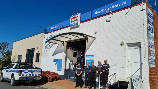 Front view of Bosch Car Service Bega, your trusted car service provider