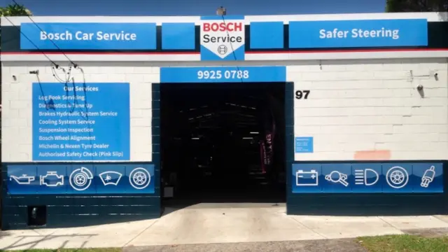 Bosch Safer Steering - Your trusted car service provider for reliable repairs and maintenance.