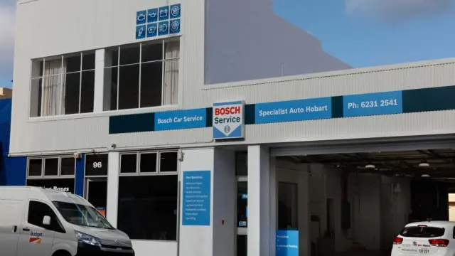 Bosch Car Service Hobart, building front of Specialist Auto Hobart car service
