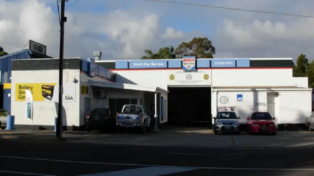 Front view of Corjay Automotive, a Bosch Car Service located in Lockleys