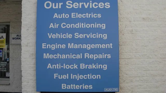 Corjay Automotive Services Board - Providing Quality Car Services and Repairs