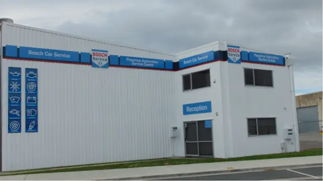 Front view of Bosch Car Service in Papamoa