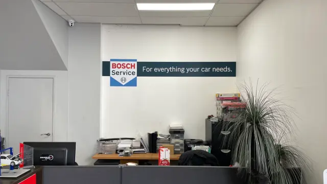 Reception at Bavarian Engineering, the leading Bosch Car Service Centre in Sydney