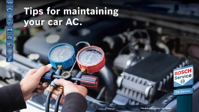 Keep Your Car Cool by Maintaining the AC - Blog by Bosch