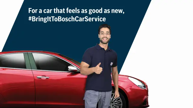 Bring Your Car To Bosch Service Center